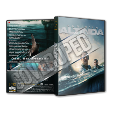 Paris'in Altında - Under Paris - 2024 Türkçe Dvd Cover Tasarımı